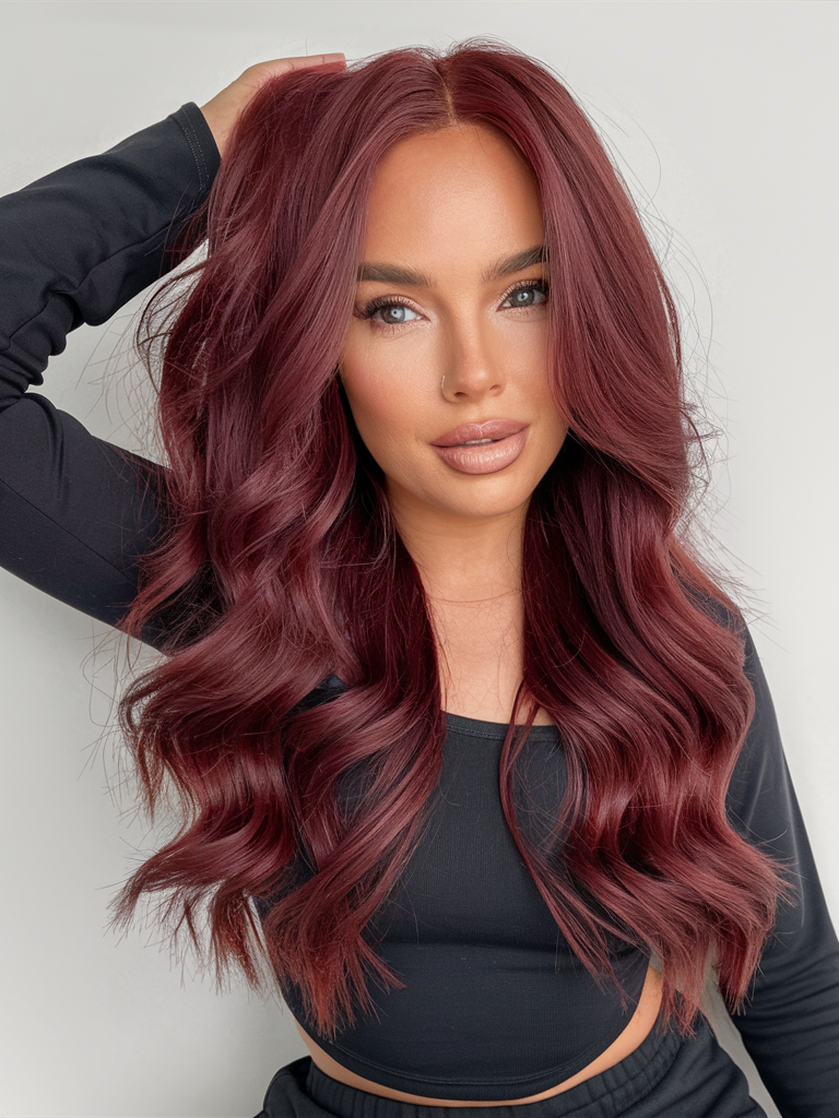 Cherry Cola Hair Color 2025: Top 24 Ideas for All Skin Tones and Hair Types