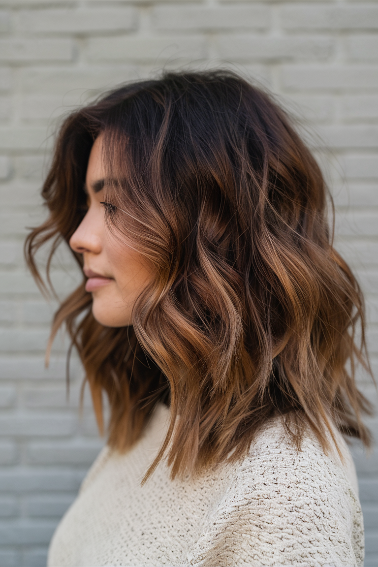 Dark Auburn Fire Ombre Hair Color 2025: Bold Ideas with Red and Copper Highlights