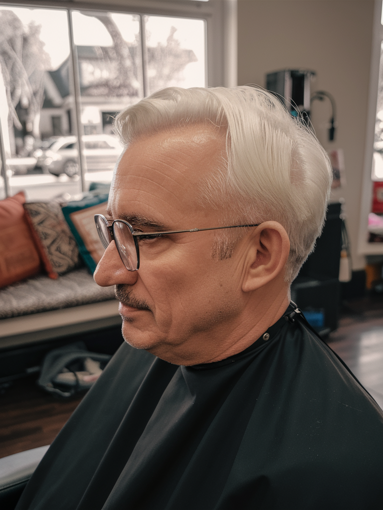 Trendy Hairstyles for Men Over 60 - 2025: 21 Popular Short, Long, and Thinning Hair Ideas