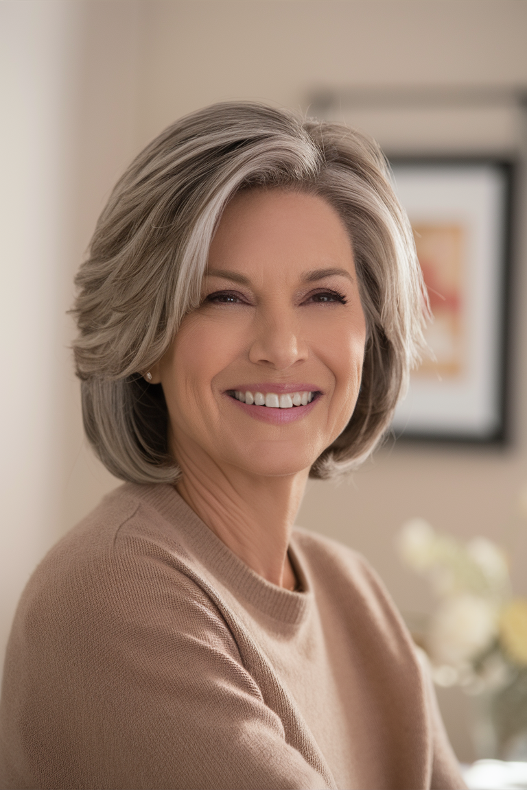 Trendy Ideas Hairstyles for Women Over 50 - 2025: 20 Stylish Cuts Including Bobs & Shags