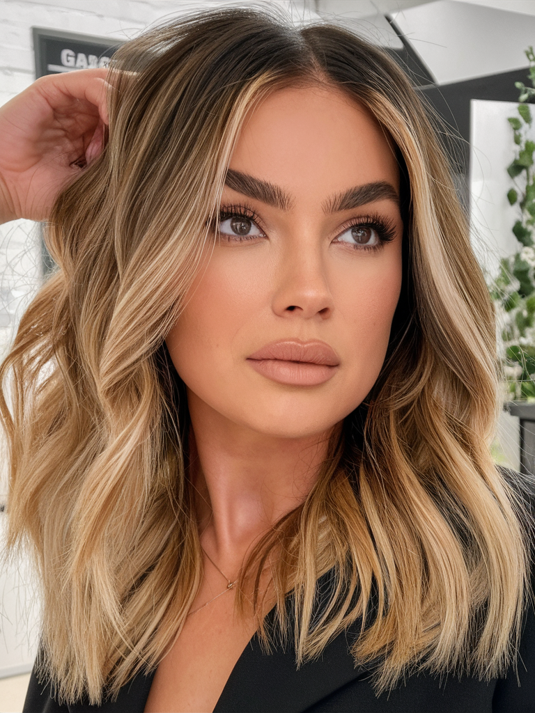 Top 25 Hair Color Trends Balayage 2025: Fall Blonde & Dark Brown Highlight Ideas