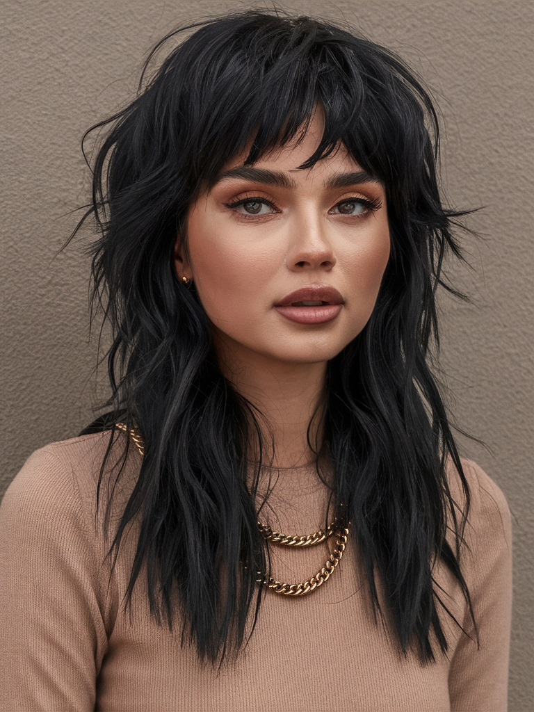 Top 22 Ideas Medium Shaggy Hairstyles for 2025: Choppy Layers, Bangs & Modern Shag