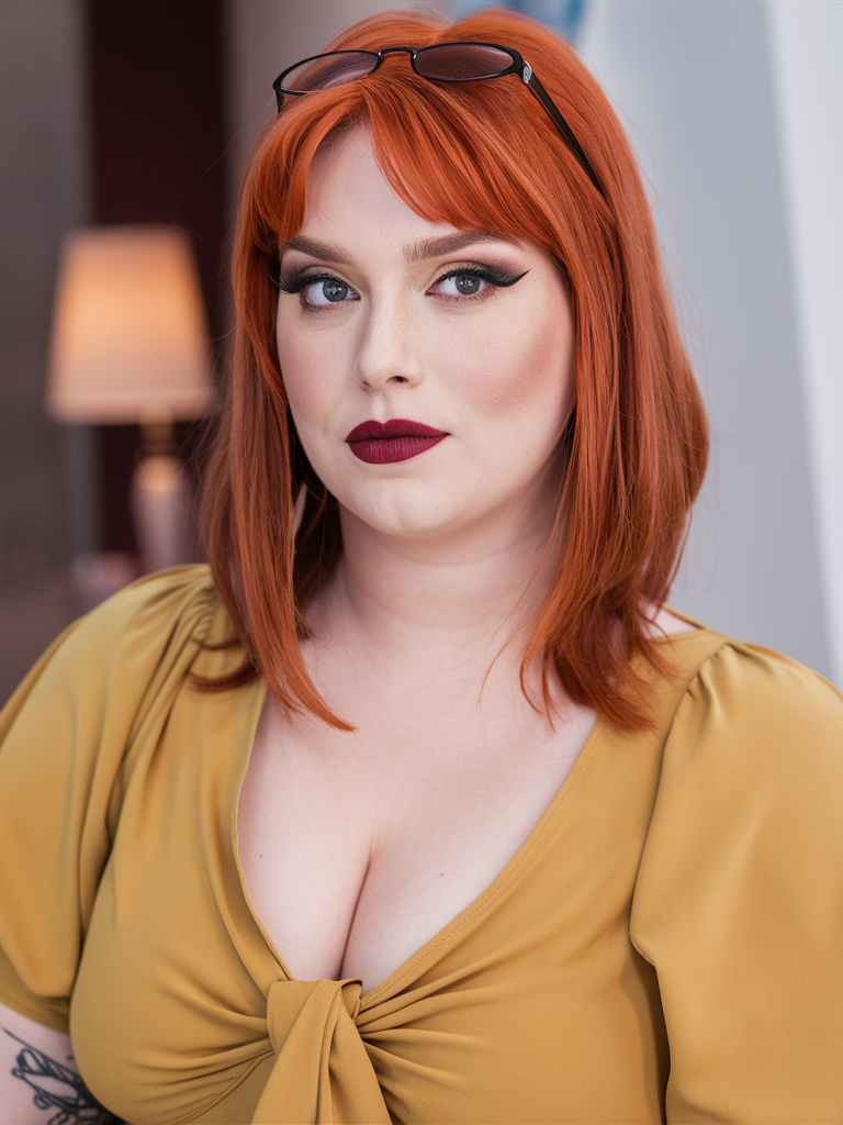 Winter Hair Colors for Plus Size Women 2024 - 2025: 21 Top Trends and Color Ideas