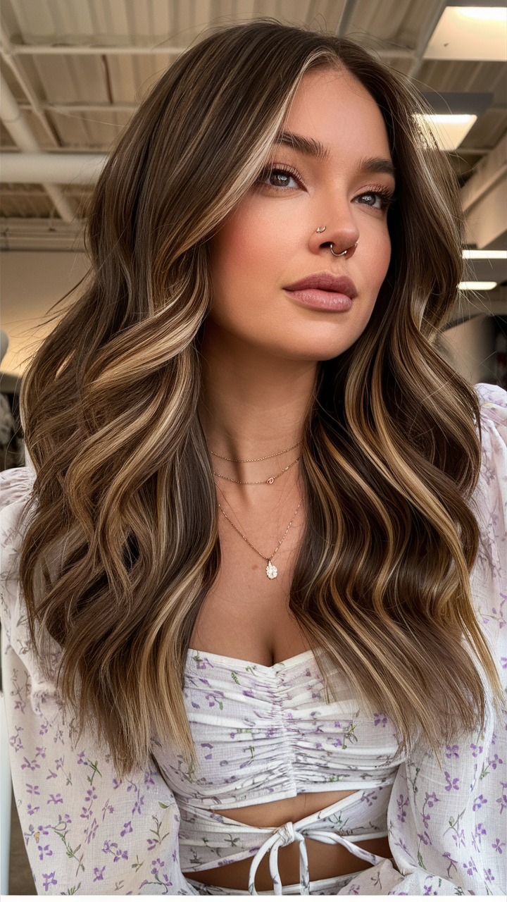 Top 25 Hair Color Trends Balayage 2025: Fall Blonde & Dark Brown Highlight Ideas