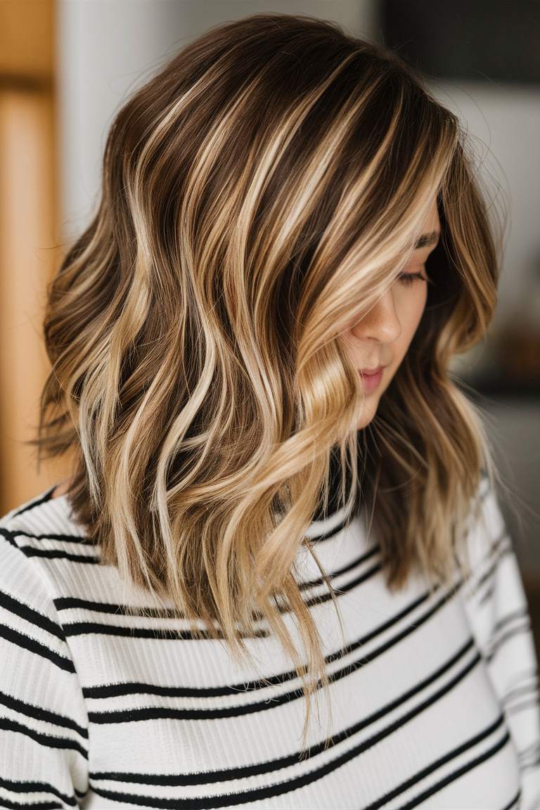 Top 25 Hair Color Trends Balayage 2025: Fall Blonde & Dark Brown Highlight Ideas