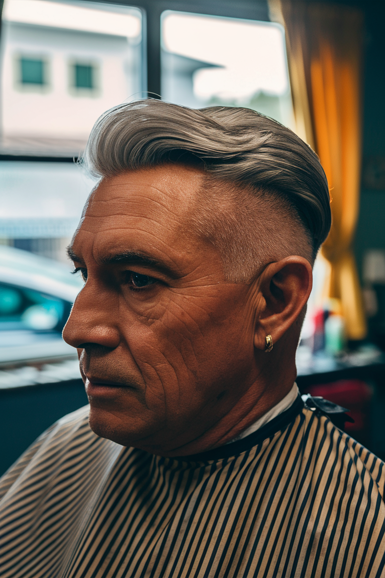 Trendy Hairstyles for Men Over 60 - 2025: 21 Popular Short, Long, and Thinning Hair Ideas