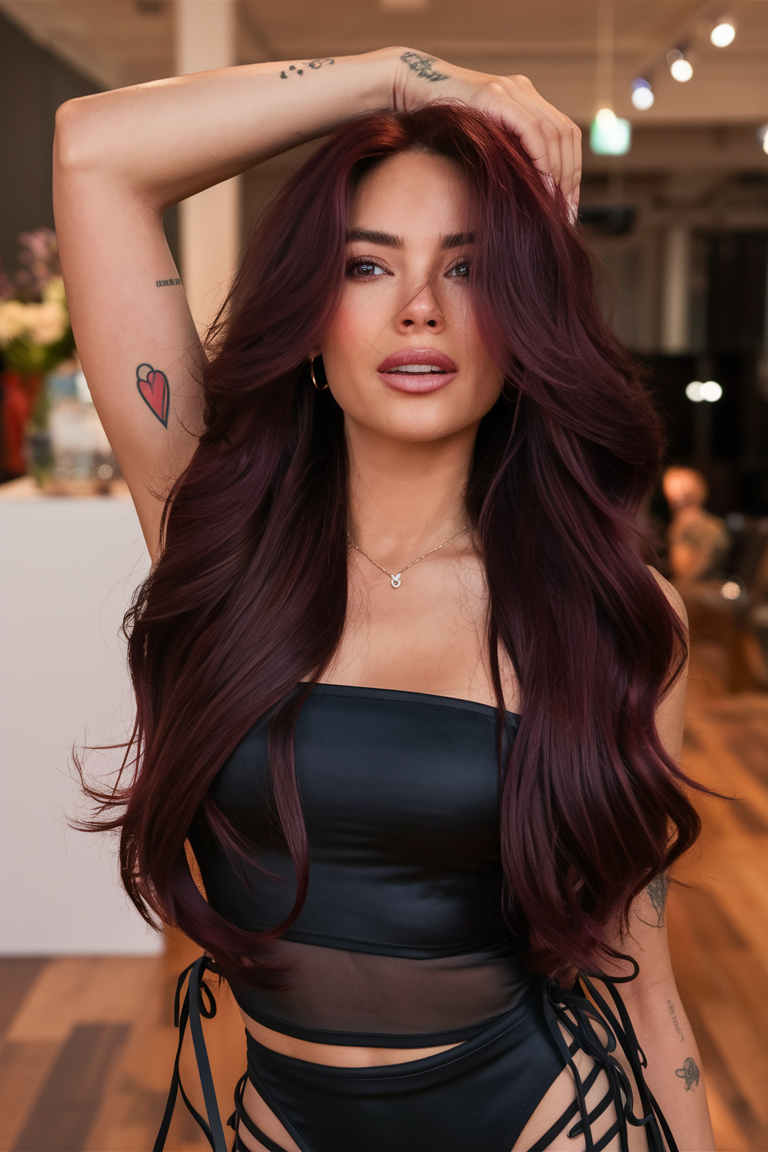 Cherry Cola Hair Color 2025: Top 24 Ideas for All Skin Tones and Hair Types