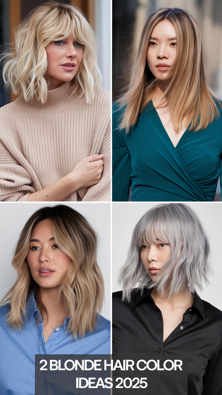 Top 23 Blonde Hair Color Ideas 2025: From Platinum to Balayage for All Hair Types