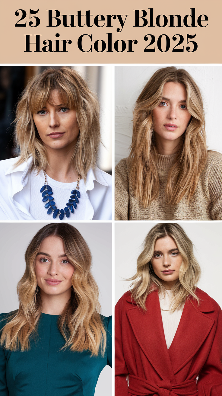 25 Buttery Blonde Hair Color Ideas for 2025: Balayage, Highlights & Redken Styles