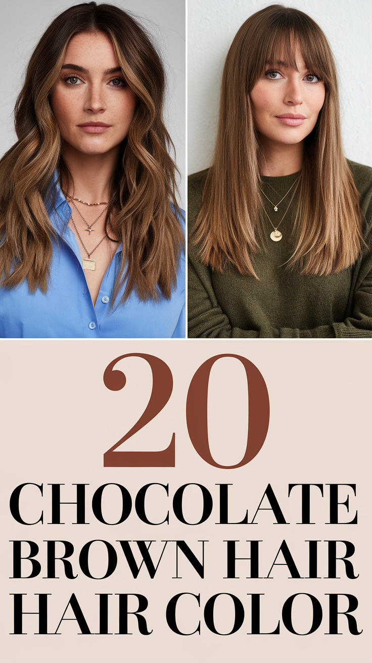 Top 20 Chocolate Brown Hair Color Ideas for 2025: Rich, Stylish, and Versatile