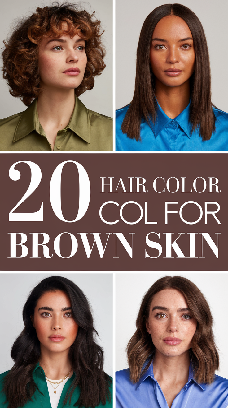 20 Best Hair Color Ideas for Brown Skin 2025: Curly, Natural, Ombre & More