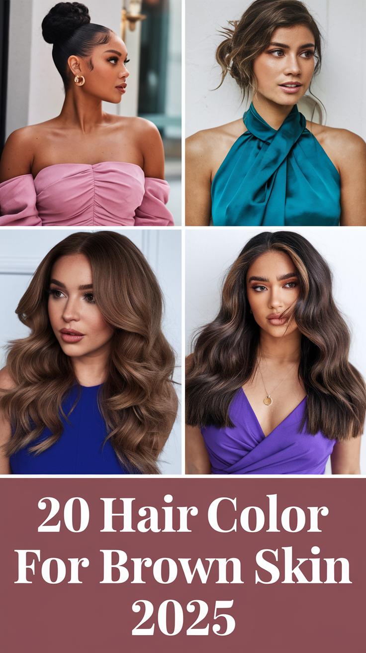 20 Best Hair Color Ideas for Brown Skin 2025: Curly, Natural, Ombre & More