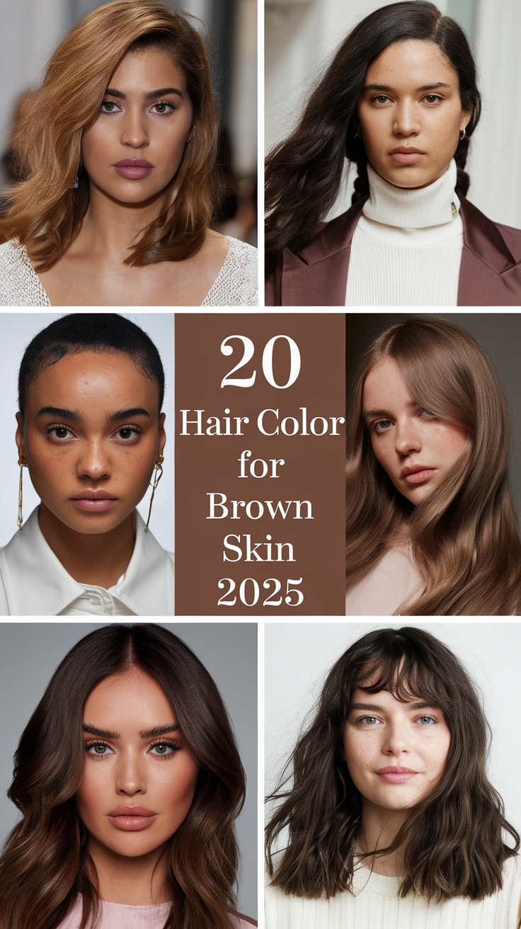 20 Best Hair Color Ideas for Brown Skin 2025: Curly, Natural, Ombre & More