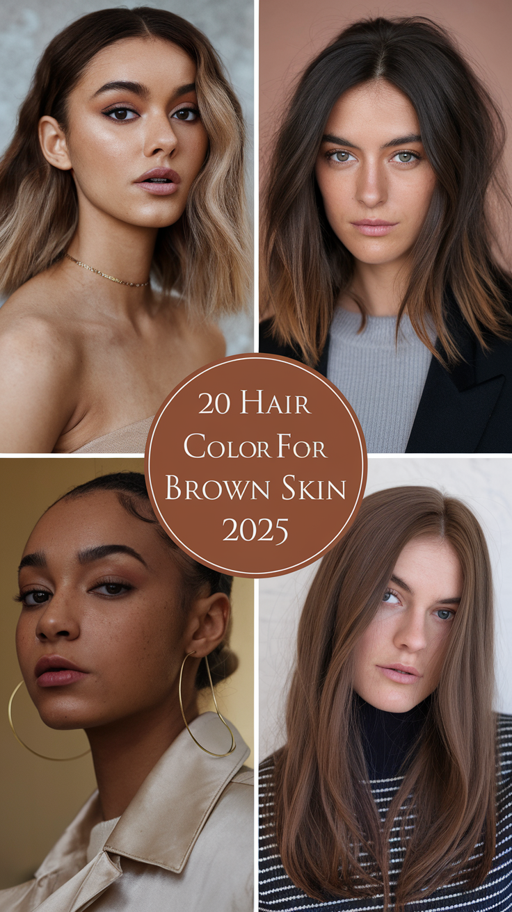 20 Best Hair Color Ideas for Brown Skin 2025: Curly, Natural, Ombre & More