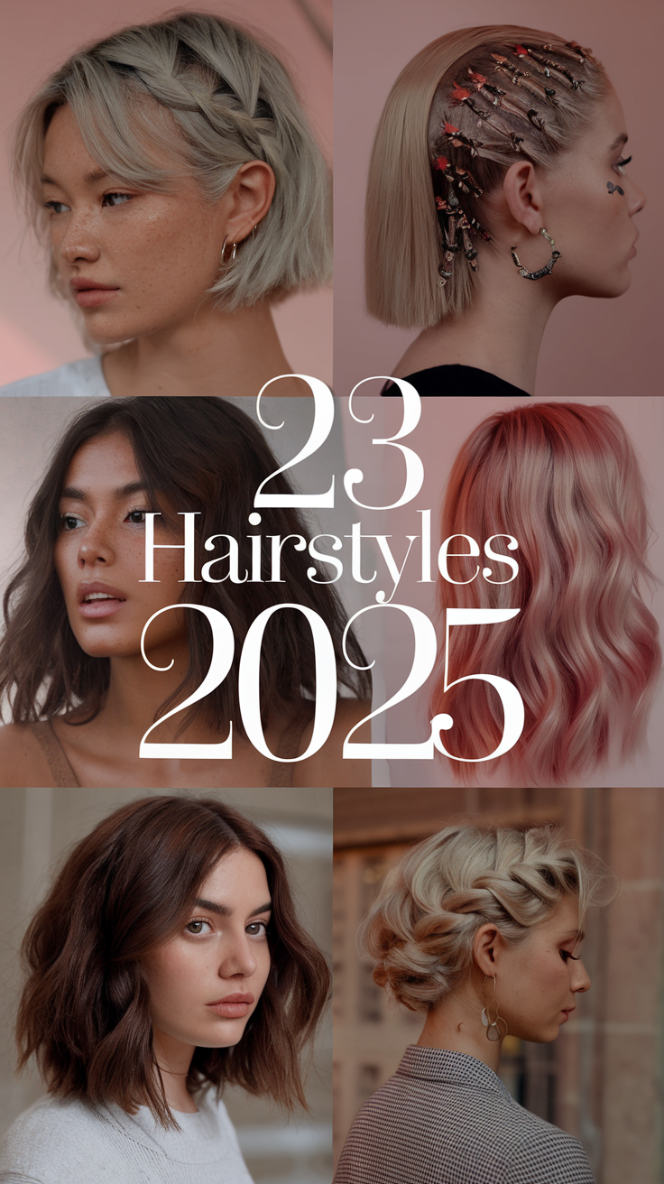 Top 23 Ideas Hairstyles 2025: Pixie, Bob, Curly, Braided, and Trendy Cuts for Women