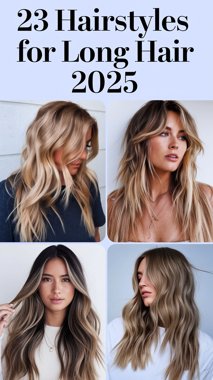 Top Hairstyles for Long Hair 2025: 23 Ideas and Elegant Styles for All Occasions