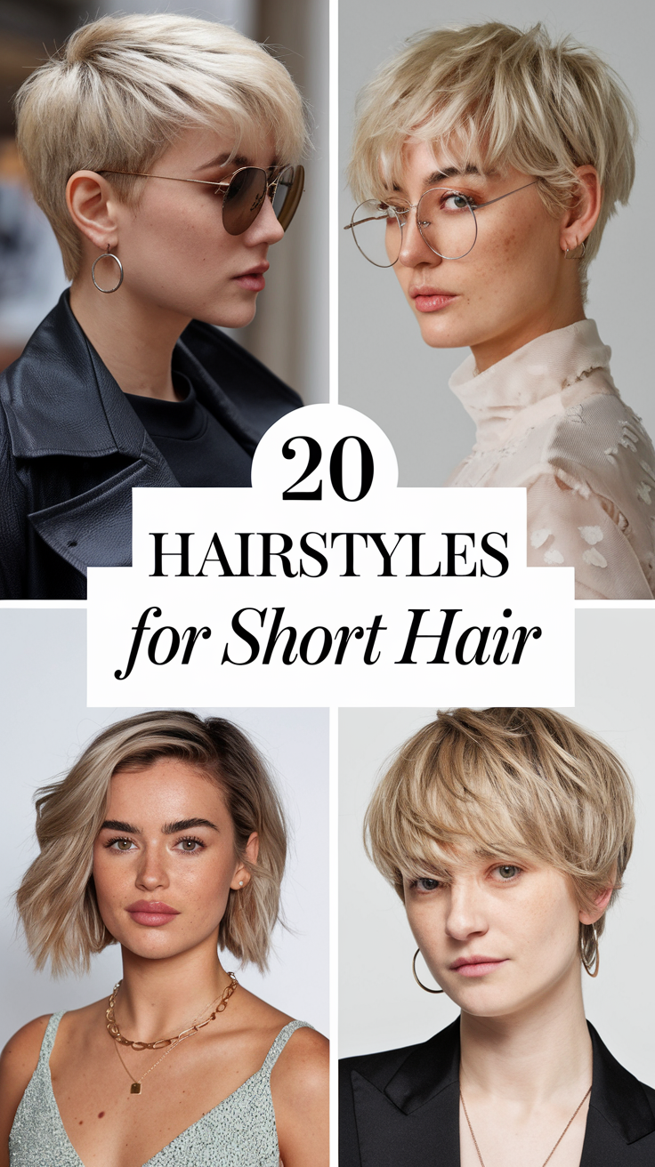 Top 20 Hairstyles for Short Hair 2025: Quick, Elegant, and Easy Styles for All Occasions