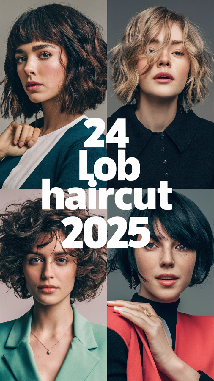 Top 24 Ideas Lob Haircut Trends for 2025: Bangs, Layers, Straight, and Wavy Styles