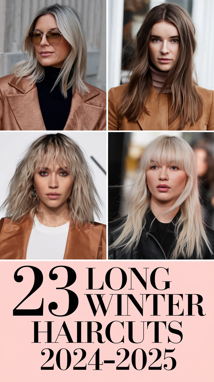 Long Winter Haircuts 2024-2025: 23 Stylish Ideas for Long Hair and Layers