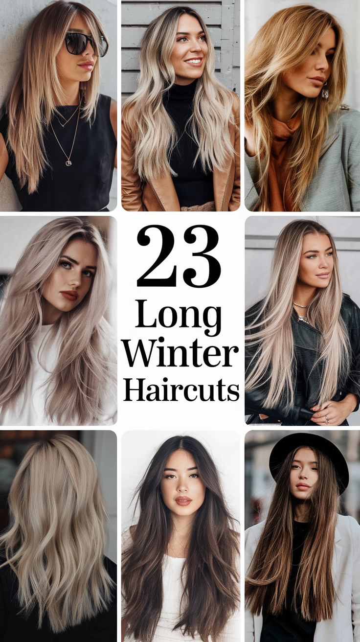 Long Winter Haircuts 2024-2025: 23 Stylish Ideas for Long Hair and Layers