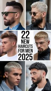 New Haircuts for Men 2025: 22 Best Ideas for High Fade, Curly, Short