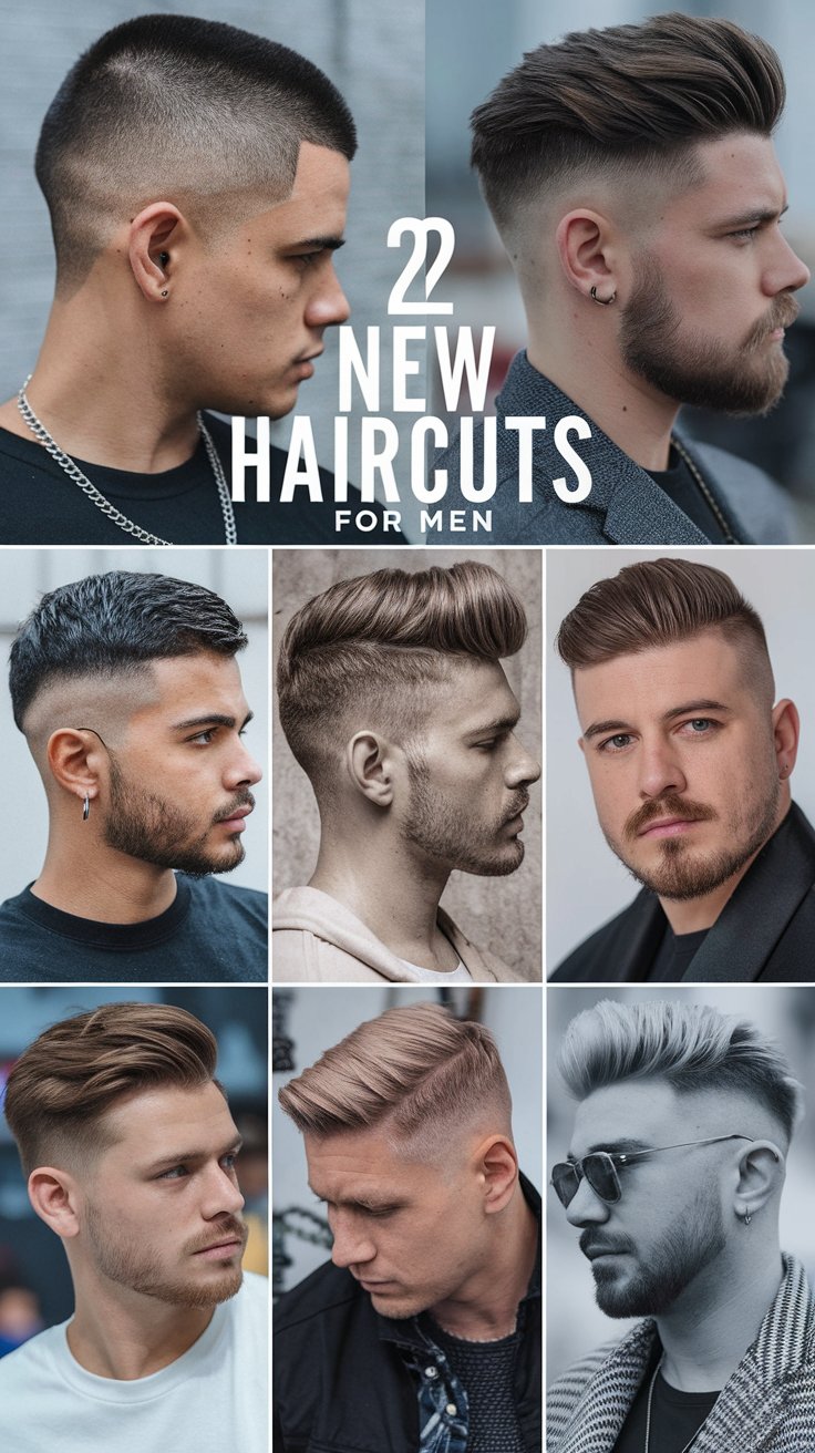 New Haircuts for Men 2025: 22 Best Ideas for High Fade, Curly, and Short Styles