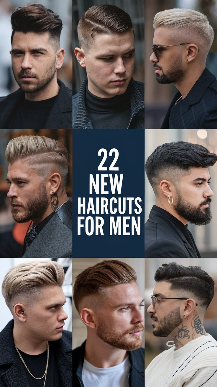 New Haircuts for Men 2025: 22 Best Ideas for High Fade, Curly, and Short Styles