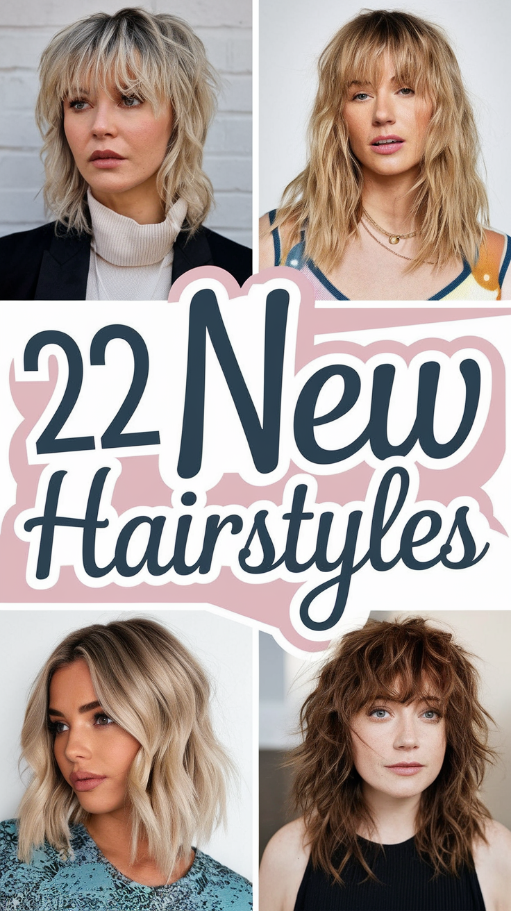 Top 22 Ideas New Hairstyles for 2025: Trendy Long, Short, Medium Hair & Braids for Women