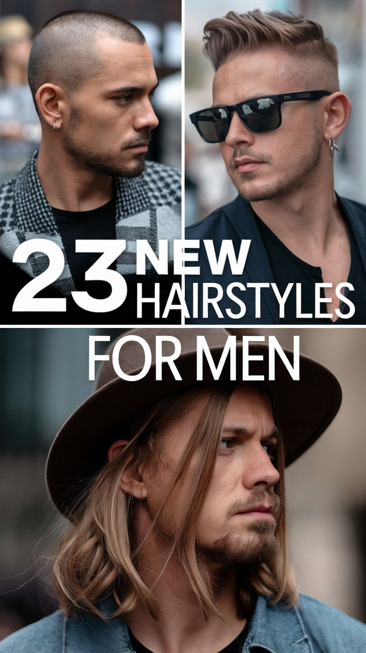 Top 23 Ideas New Hairstyles for Men in 2025 – From Short Haircuts to Long Styles