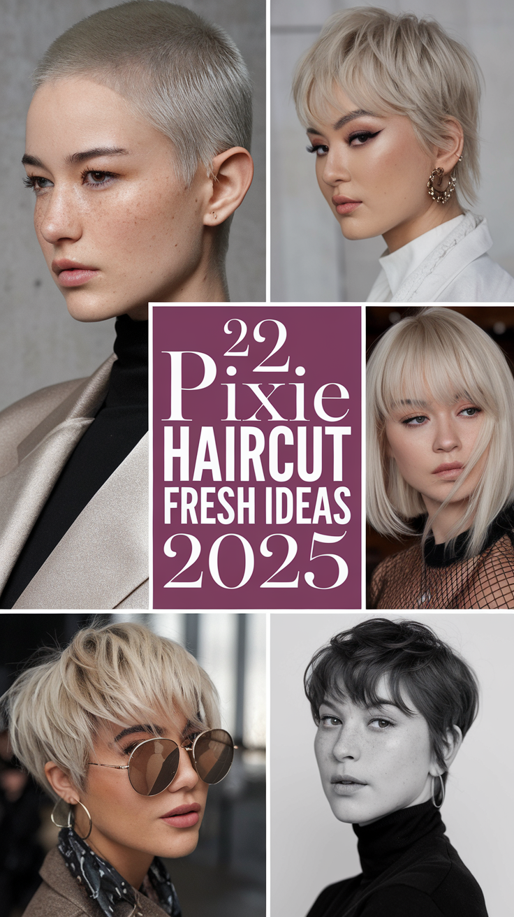 Pixie 22 Haircut Fresh Ideas 2025: Modern, Layered, and Sassy Styles for Every Hair Type