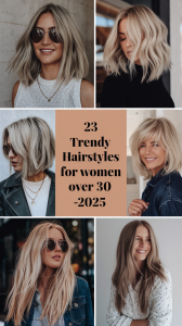 Trendy Hairstyles for Women Over 30 - 2025: 23 Stunning Ideas for Short