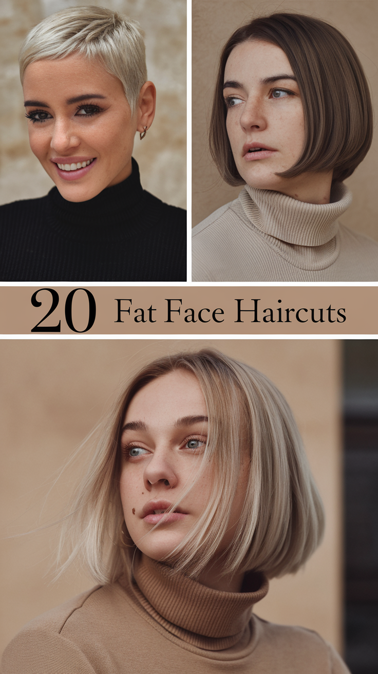 Top Fat Face Haircuts for 2025: 20 Ideas Best Styles for Double Chins and All Hair Types