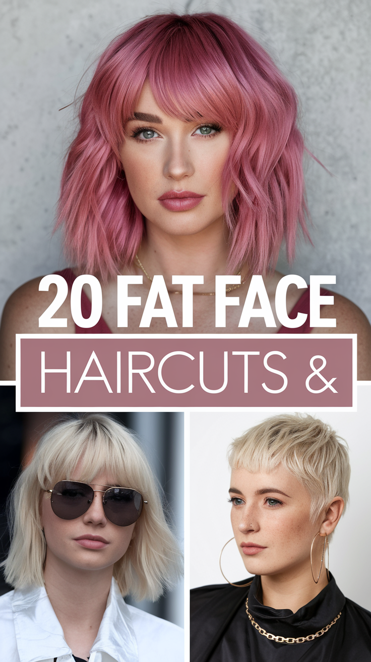 Top Fat Face Haircuts for 2025: 20 Ideas Best Styles for Double Chins and All Hair Types