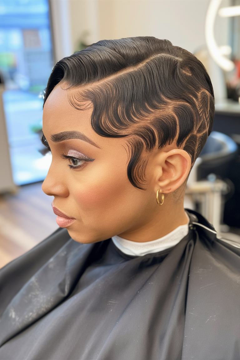 Finger Waves Haircuts 2025: 19 Ideas Timeless Styles for Short and Long Hair