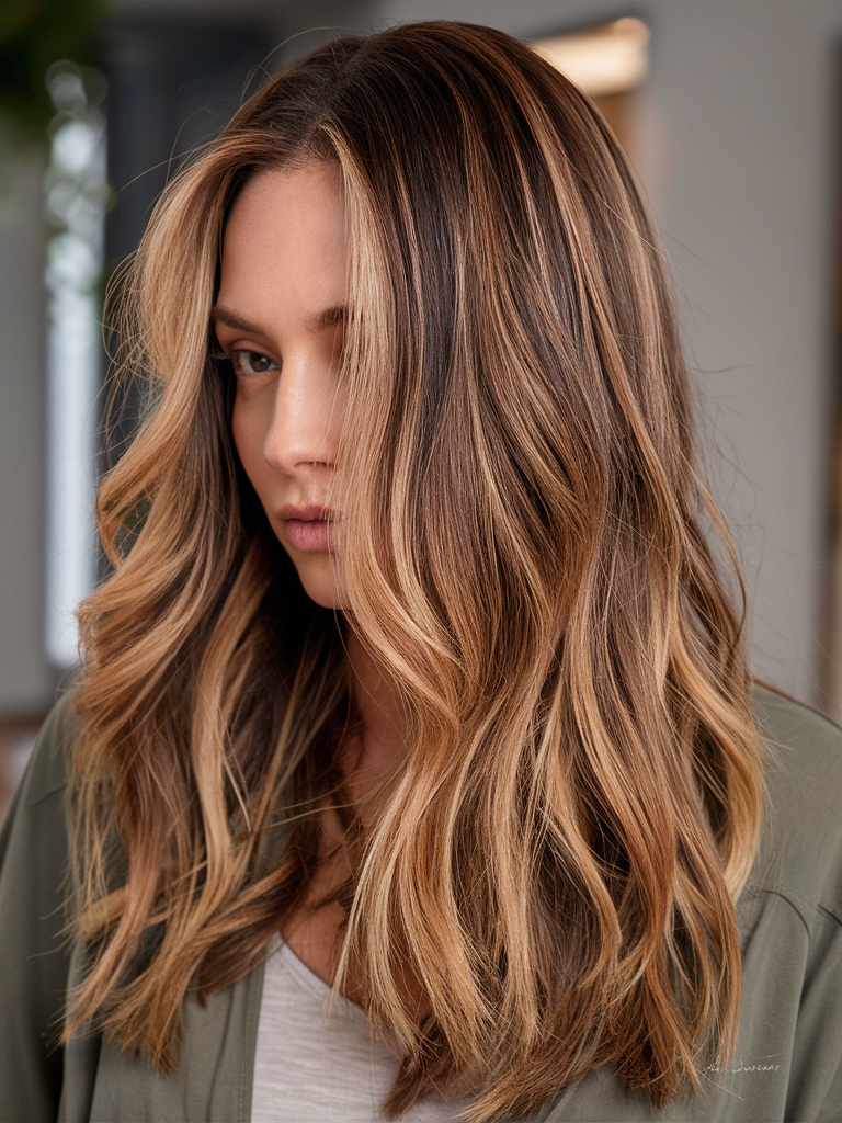 Caramel Balayage Hair Color 2025: 21 Top Trends and Ideas for Brunettes