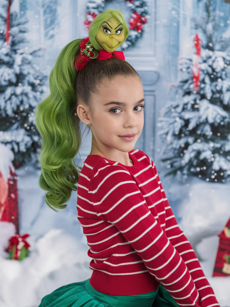 22 Festive Ideas Christmas Children's Hairstyles for Every Holiday Occasion