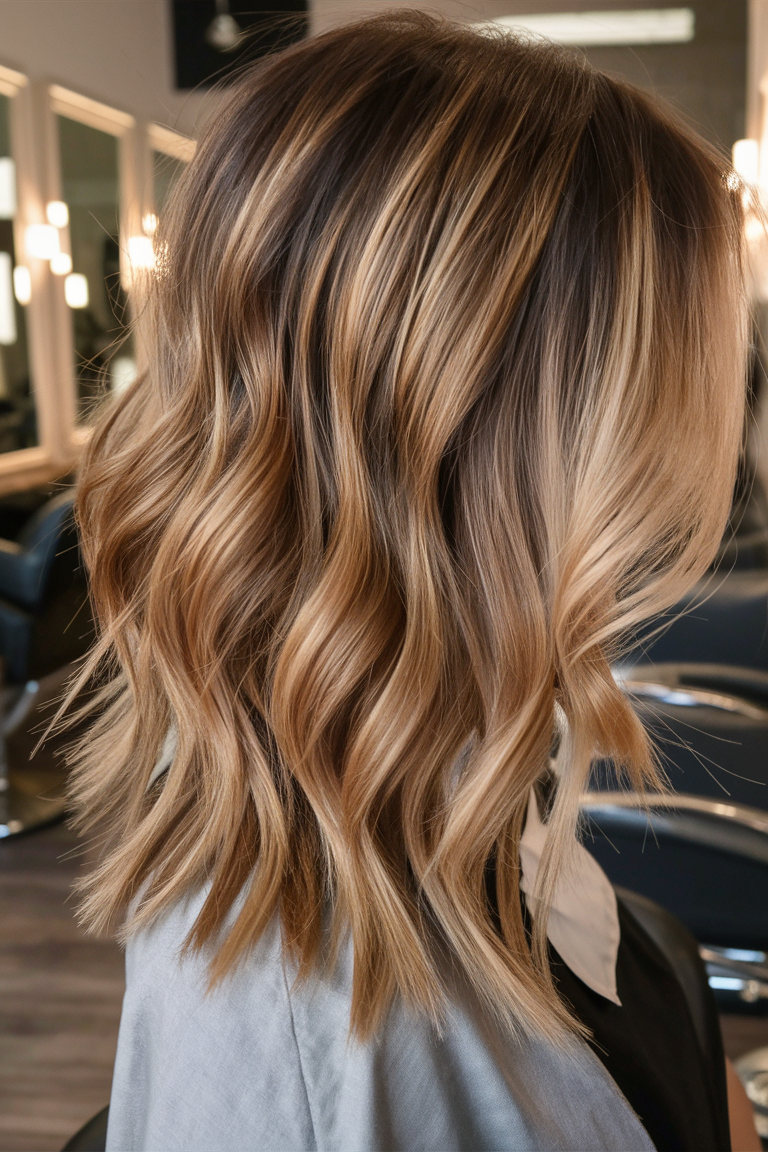 Blended Highlights 2025: 23 Ideas Top Trends for Brown, Blonde, and Dark Hair