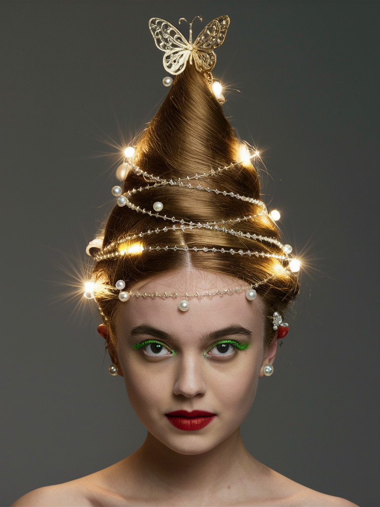 20 Crazy Christmas Hairstyles: Fun, Easy, and Festive Ideas for All Ages