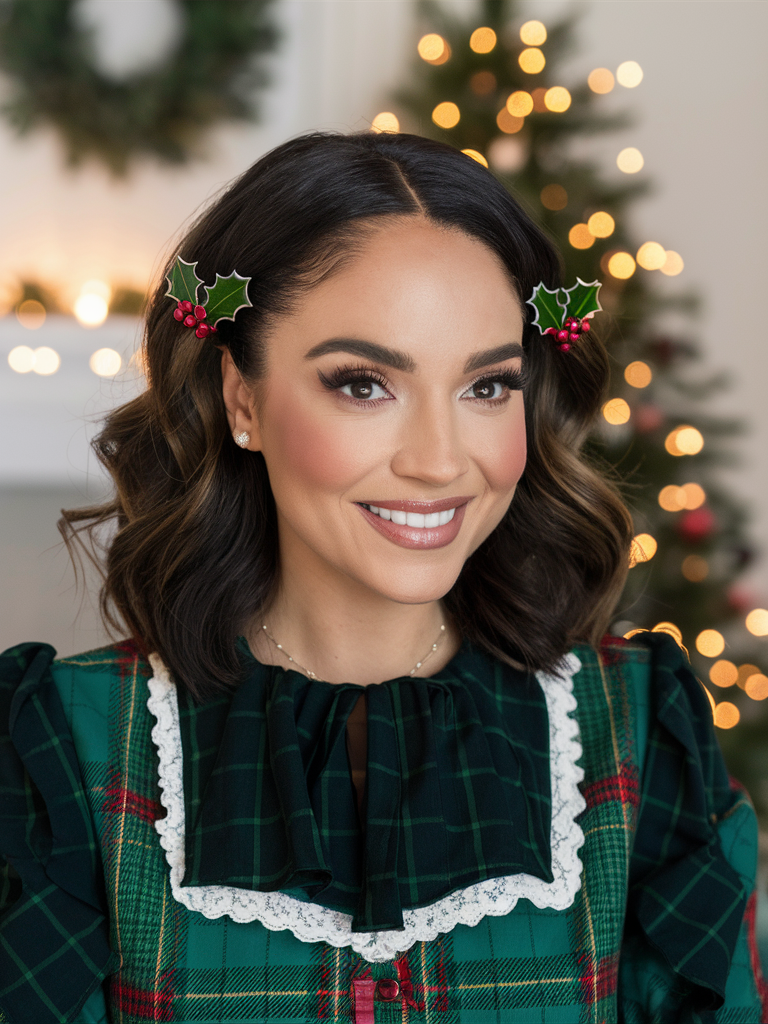 20 Ideas Christmas Party Hairstyles for Short, Medium, and Long Hair