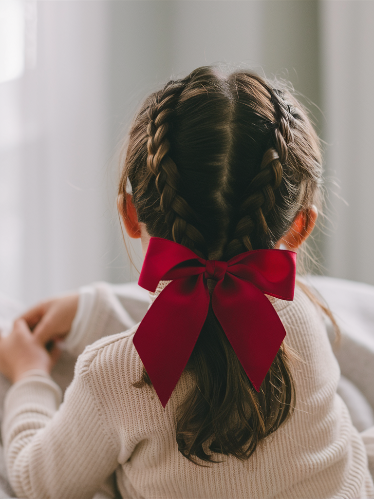 22 Festive Ideas Christmas Children's Hairstyles for Every Holiday Occasion