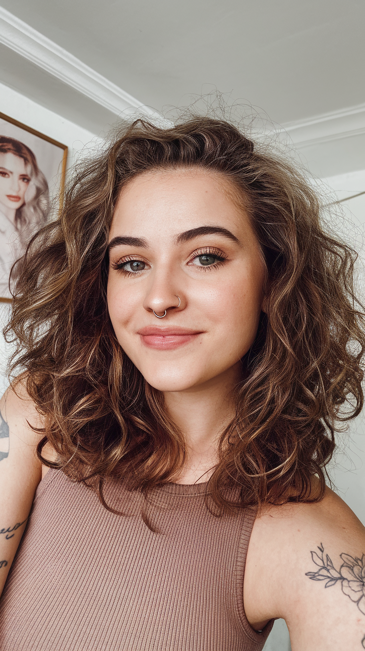 Top 23 Short Curly Hair with Layers Ideas for 2025: Messy Bobs, Bangs & Volume