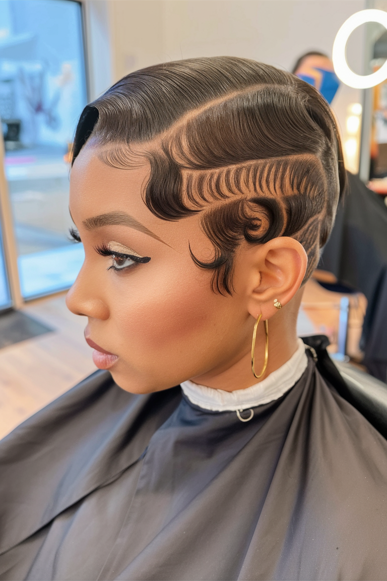 Finger Waves Haircuts 2025: 19 Ideas Timeless Styles for Short and Long Hair