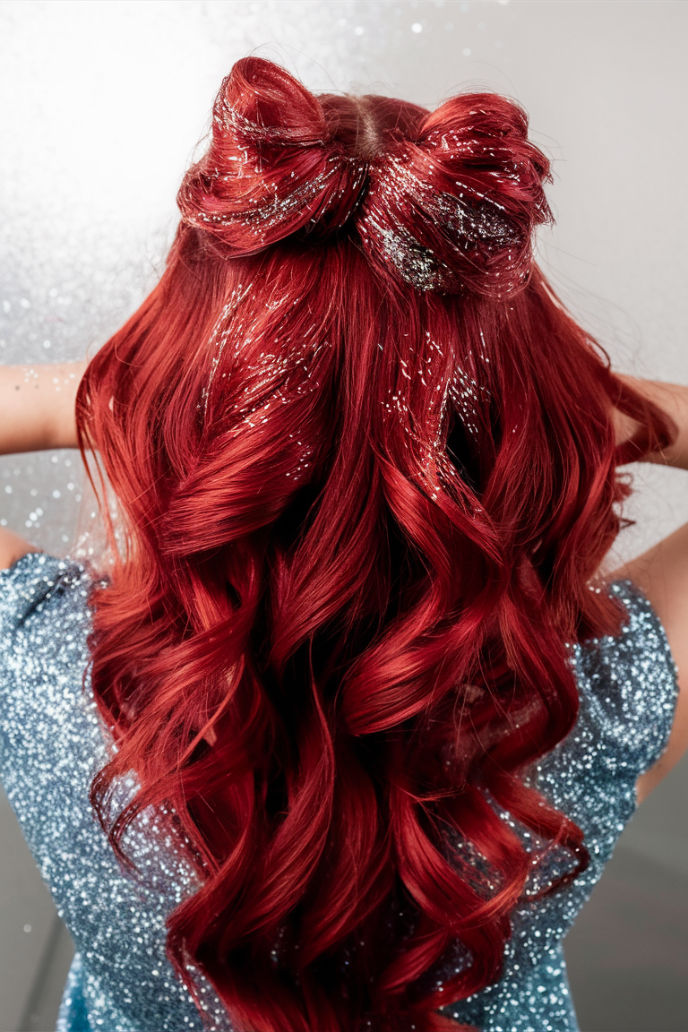 20 Christmas Hair Ideas for Women and Kids: Cute, Easy, and Festive Styles