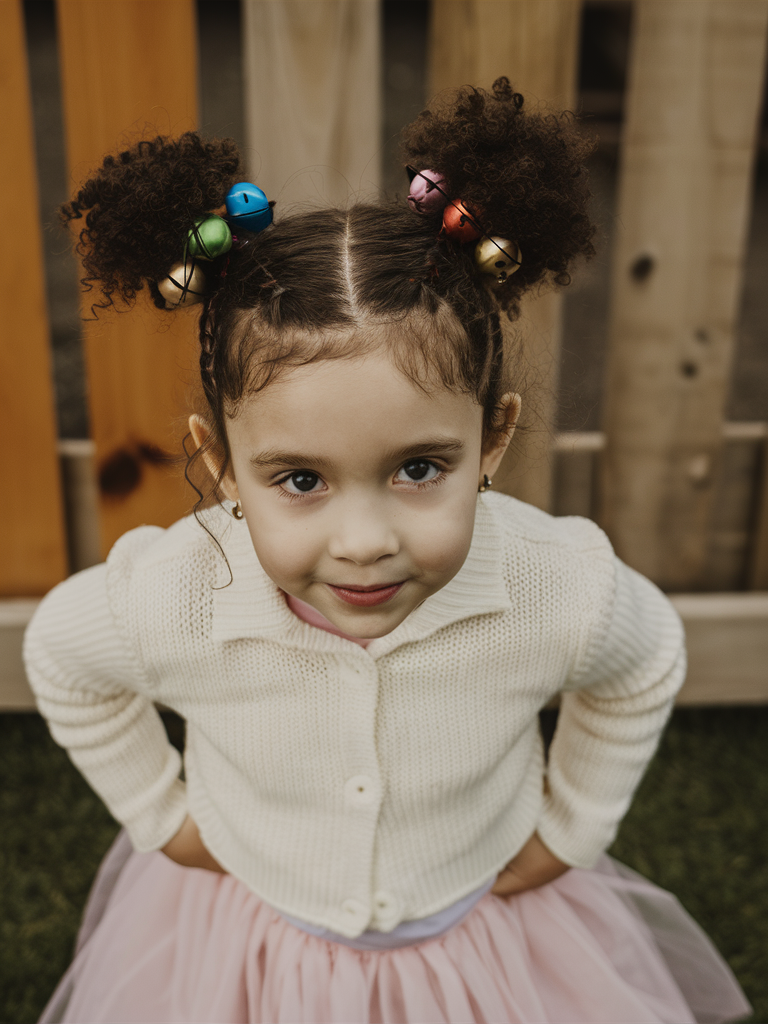 22 Festive Ideas Christmas Children's Hairstyles for Every Holiday Occasion