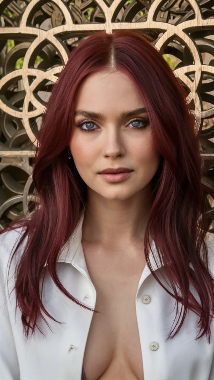 20 Bold Wine Red Hair Color Ideas for 2025: Styles for Brunettes and Beyond