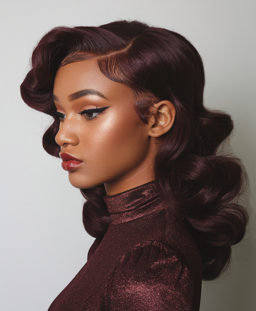 20 Ideas Stunning Christmas Hairstyles for Black Women – Braids, Wigs, and Natural Hair