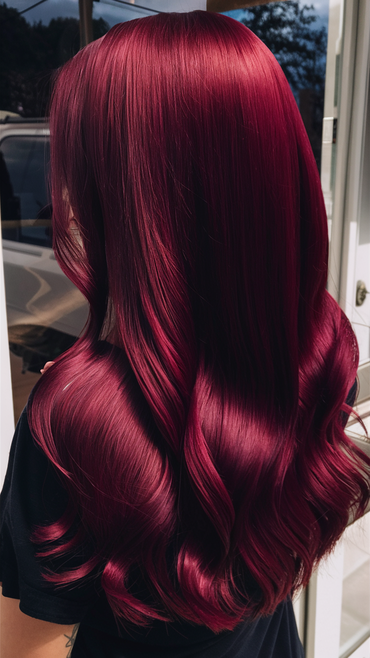 20 Bold Wine Red Hair Color Ideas for 2025: Styles for Brunettes and Beyond