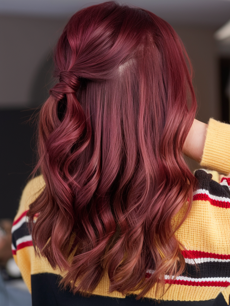 20 Bold Wine Red Hair Color Ideas for 2025: Styles for Brunettes and Beyond