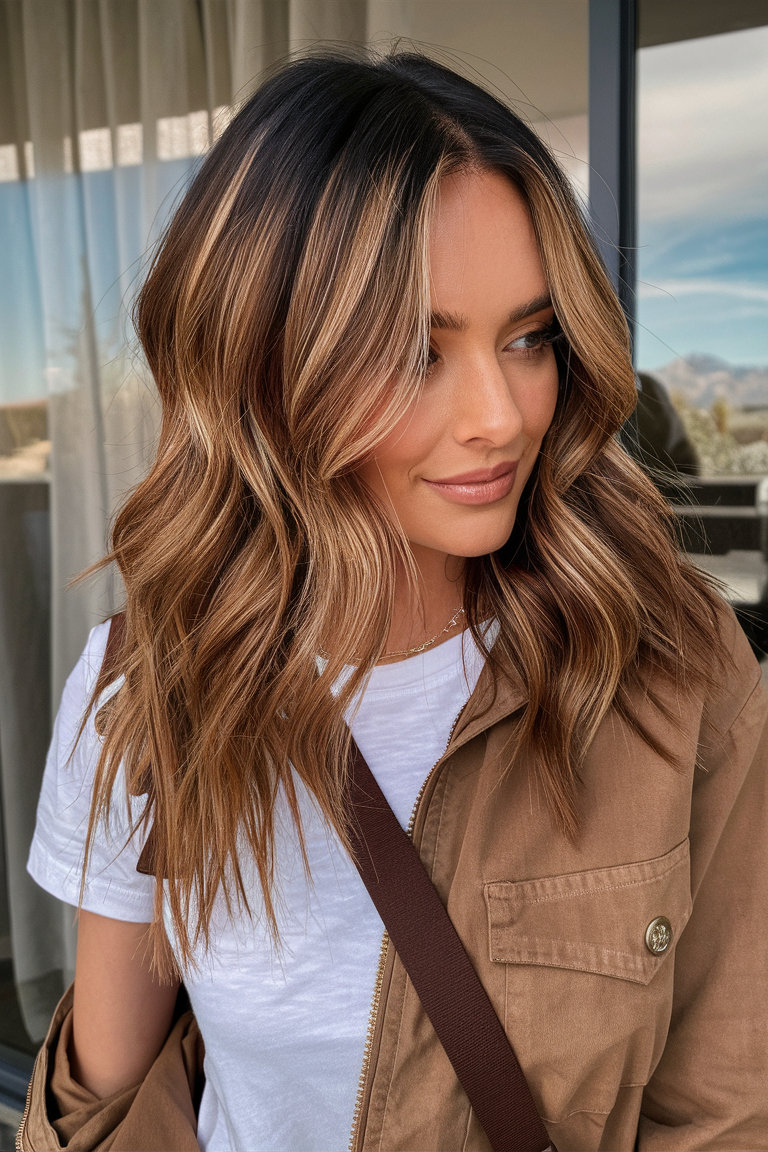 Caramel Balayage Hair Color 2025: 21 Top Trends and Ideas for Brunettes