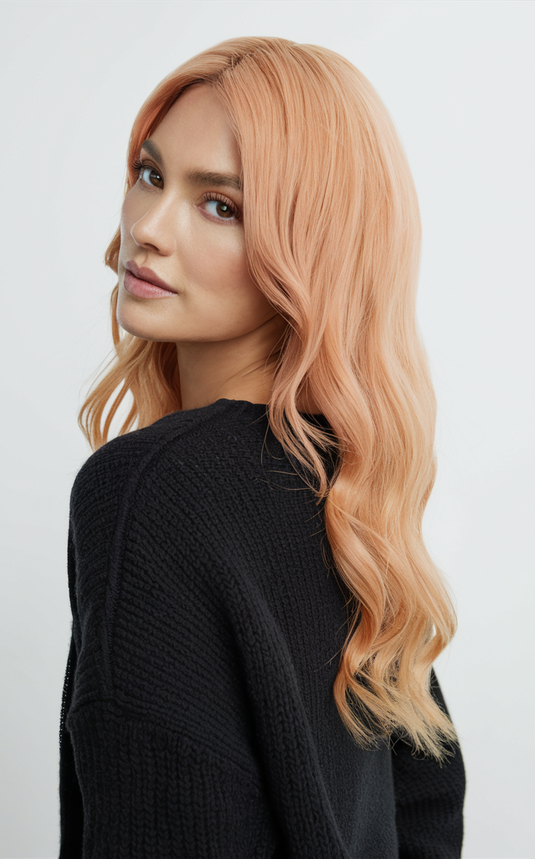 Top 23 Peach Hair Color Ideas for 2025: From Soft Coral Pastel to Bold Rose Gold